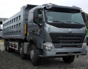 Quality HOWO A7 336 HP Heavy Duty Dump Truck 8×4 A7-W Driving Cab And HW19710 Transmission wholesale