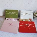 Christmas Gift Lid and Base Box Recyclable Rigid Paper Carton Box Packaging