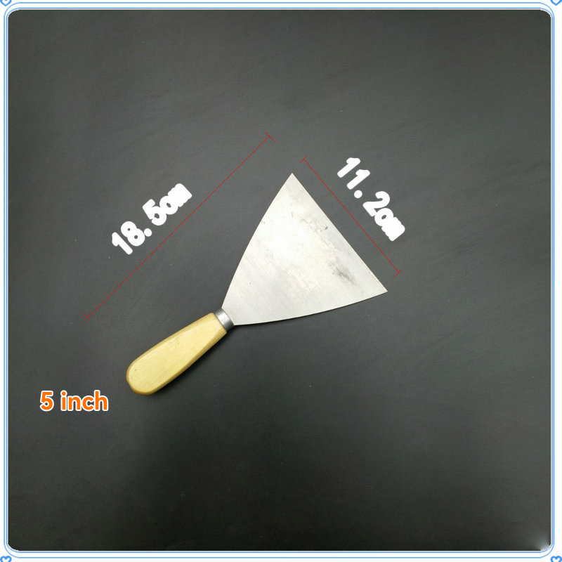 DIY Grade Stainless Steel Blade Rose Wood Handle Scraper Tool for Building Decoration