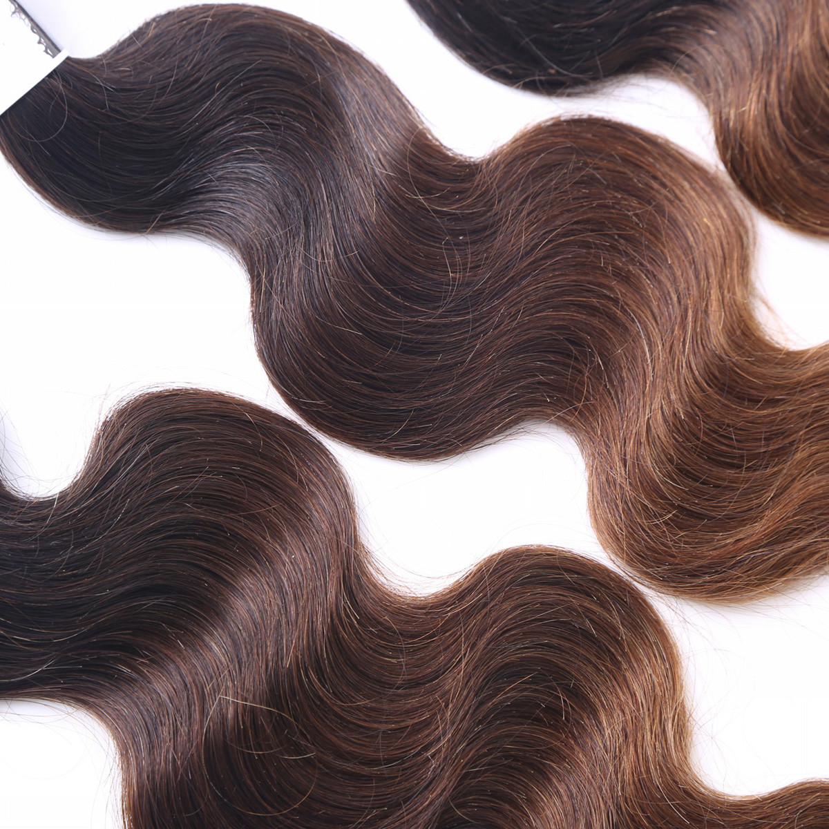 8A Grade Ombre 3 Color No tangle no shedding Unproduced Virgin Brazilian Hair Weft