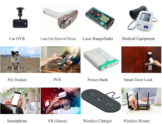 Beauty & Makeup Battery Supplier 600mAh 3.7V Lipo Battery 651558 for Hair Remover