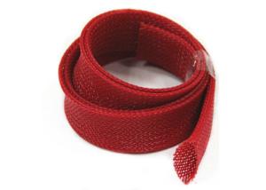 Quality Polyester Electrical Braided Sleeving PET Material For Tube Cable Harness wholesale
