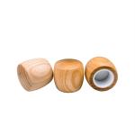 Bamboo Wooden Screw Cap Leakage Proof 18mm 20mm 24mm 28mm
