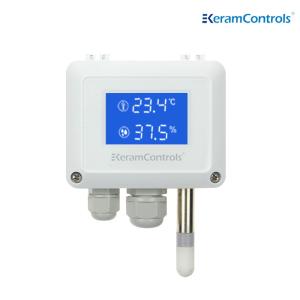 Quality 4-20mA IP65 Pressure Temperature Humidity Sensor Air Duct Mounted wholesale