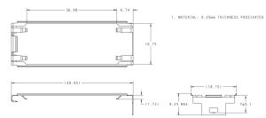 Quality 2-2170740-3 QSFP28 Cage Assembly 1 x 3 Port With Heat Sink 28 Gb/s Included Lightpipe wholesale