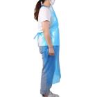 Clear Hospital Plastic Aprons Kitchen Cooking Ldpe Hdpe Plastic Apron Waterproof
