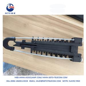 Quality Aerial Cable Fiber Clamp ADSS Cable Clamp Wedge Type Plastic 12-16mm wholesale