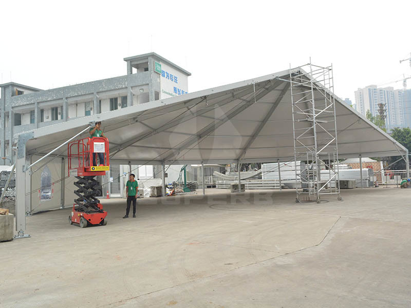 PVC Fabric Aluminium 25m Transparent Marquee Tent