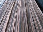 Sliced Natural Macassar Ebony Wood Veneer Sheet