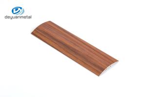 Quality 2mm Thickness Aluminium Floor Edge Trim Surface Treatment Wood Grain Anti Slip wholesale