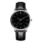 Antiscratch Ultra Thin Mens Watches ODM Available WIth Bilateral Press Buckle