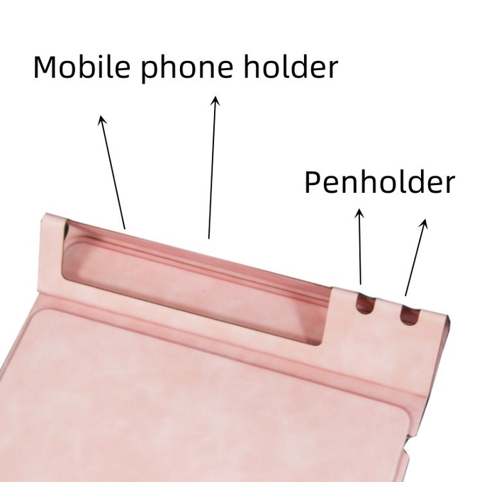 Wholesale High Quality Customized Logo Pu Leather Wholesale Folding Smart Multifunction Wireless Charging Mouse P