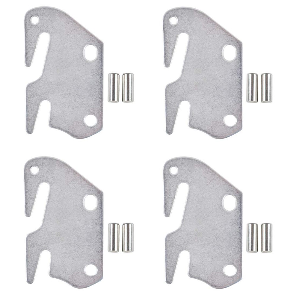 Modern Simple 40mm Width Heavy Duty Furniture Connector Bed Frame Corner Bracket