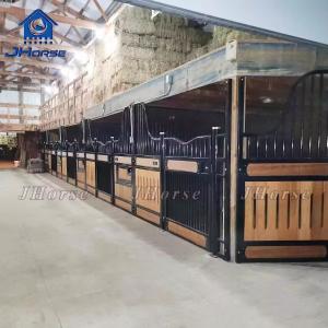 Quality Customized European Horse Stable Fronts Panels With Swing Door wholesale
