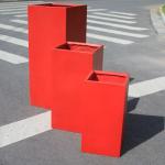 Powder Coated Finishing Fiber Clay Planters For Gardening Needs