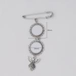 Sublimation Blank Metal Brooch Pendants Sublimation Brooches Pendant