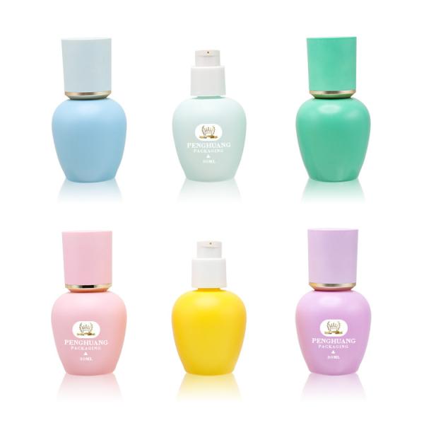 wholesale 30ml glass foundation bottle Luxury Custom 30ml Essential Oil Bottle