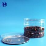 Large Capacity Clear Plastic Cans Round Sturdy Compression Resistance