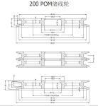 Plastic Pulleys of Wire & Cable