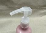 Screw Down Lock Clear Lotion Dispenser Eco Friendly White Color 33 / 410