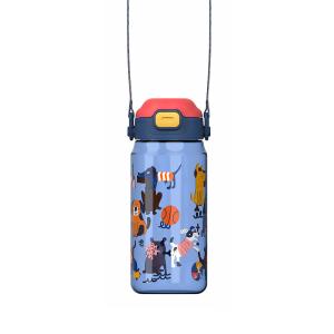 Quality Animal Themed Reusable PC Straw Cups For Kids Back To School 600ml wholesale