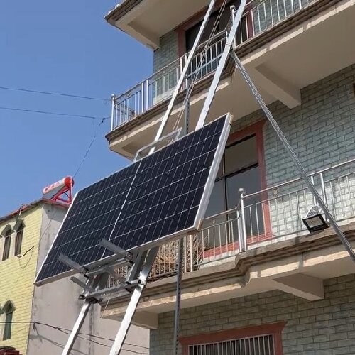 Factory Sale Photovoltaic Panel Lift Popular in Europe Capacity 200kg Lifting height 4-18m