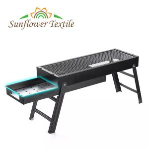 Quality Firewood Portable Camping Cookware Camping Barbecue Grill Folding Barbecue Grill wholesale