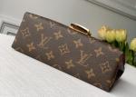 Women'S Black Handhold Luxury Bucket Bag With Lock Catch