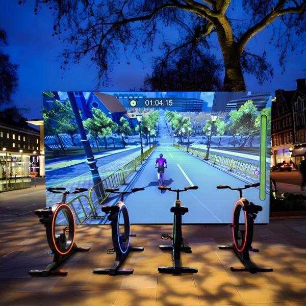 Cheap Indoor Interactive Virtual Reality Games Dynamic Bike VR Games for sale