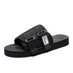 Fashion Breathable Mens Sports Slippers Adjustable Closure Free Sample