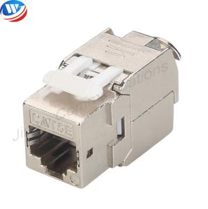 Quality 180 Degree RJ45 Keystone Jack Zinc Alloy Cat5E Keystone Jack wholesale