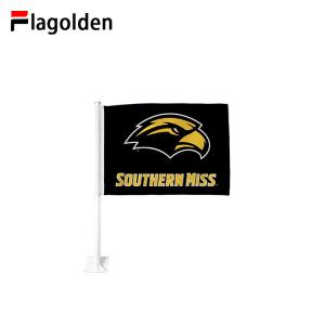 Quality Single Sided Or Double Sided With Poles Car Black Southern Flag wholesale