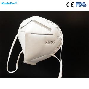Quality Non Toxic Disposable Earloop Face Mask , Lightweight KN95 Face Mask wholesale
