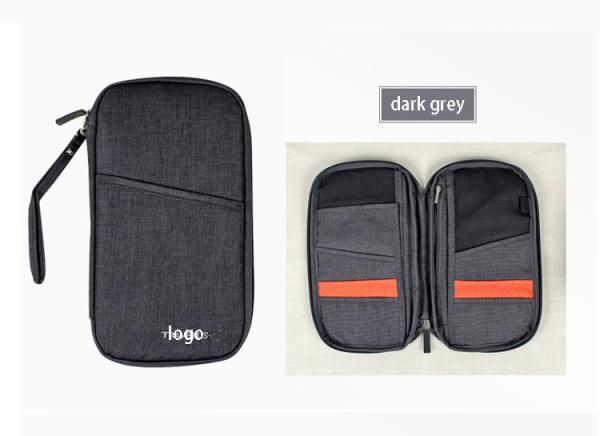 Travel abroad passport folder bag multi-function certificate bag travel card