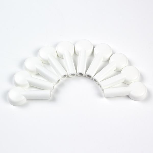 Pediatric ECG Parts 4mm TPU ECG Clip Connector Banana Plug To Snap ECG