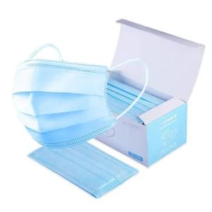 Quality Blue Color Medical Disposable Mask Cotton Yarn With CE / FDA Certificate wholesale