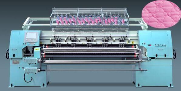 Quilting Multi Needle Chain Stitch Machine , Mattress Quilting Machine Fault