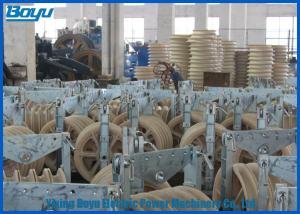 Quality 5 Bundled Cable / OPGW Conductor Pulley for Power Line Construction 800mm2 , Rubber Covered wholesale