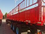 42 Foot 3 Axle Fence Tipping Semi-Trailer Stake Cargo Trailer 13m