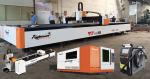 Steel Tube And Plate Fiber Laser Cutting Machine 3kw For Advertising Company