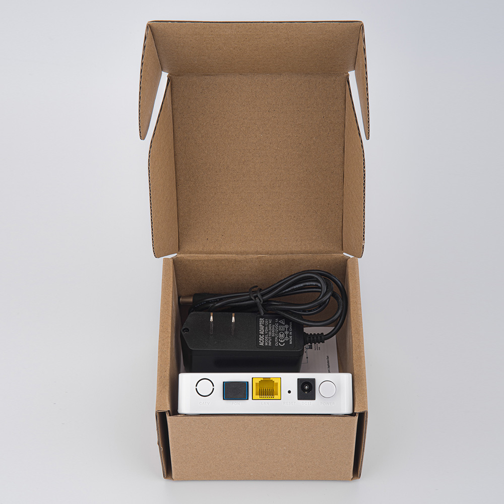 FTTH FTTO FTTX Epon E Gpon Plastic Casing XPON 10/100/1000Mbps