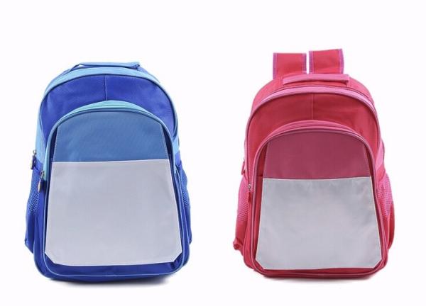 Custom Large Size Detachable Kids Backpack Schoolbag For Sublimation Heat