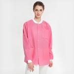 30GSM Visitor Coat in Polypropylene Microporous Nonwoven PP SMS for Disposable