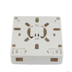 Quality Wall Mounted Fiber Optic Connection Box 86*86mm Mini Size 2 Way Type wholesale
