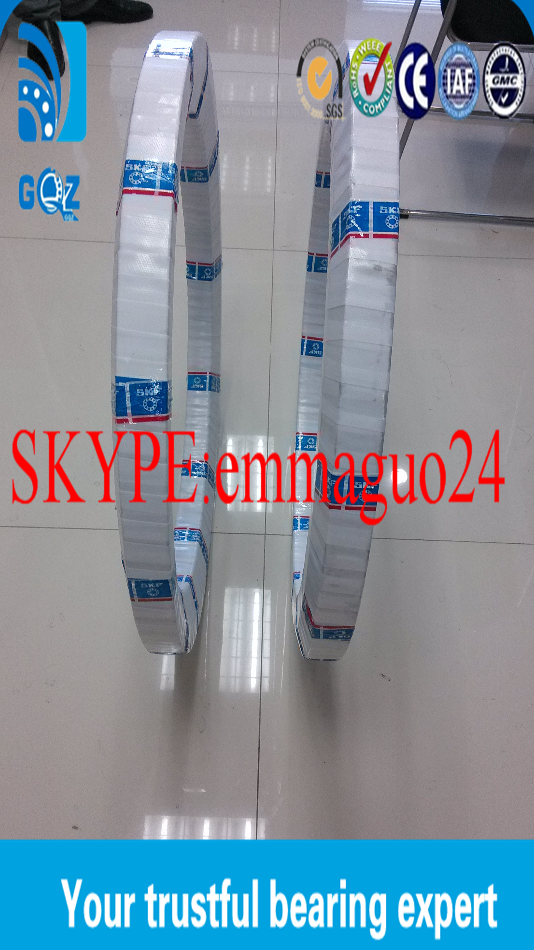 50Mn 42CrMo Material Cross Roller Bearing 011.75.3150