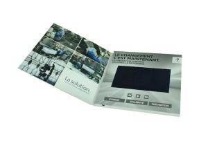 Quality High Resolution LCD Video Brochure , 2.4&quot; / 4.3&quot; / 5&quot; / 7&quot; Video Business Cards wholesale