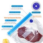 Transparent Best Sale PA PE Plastic Zip Sealer Space Saver Bag Vacuum Travel