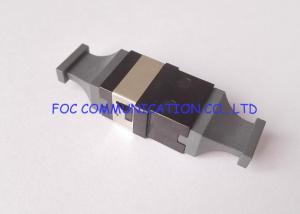 Quality Black Plastic MTP / MPO Multi Fiber Optic Adapter For 10G / 40G / 100G Networks wholesale