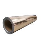 Metallic Vinyl Cold Peel Clear Heat Transfer Film 50cm Width Washable