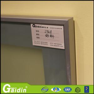 Quality anodized factory supply kitchen cabinet aluminum door frame wholesale